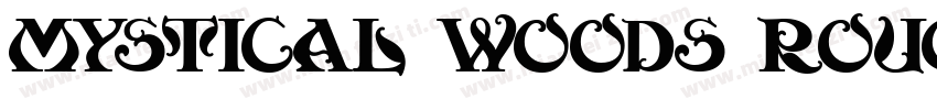 mystical woods roug字体转换